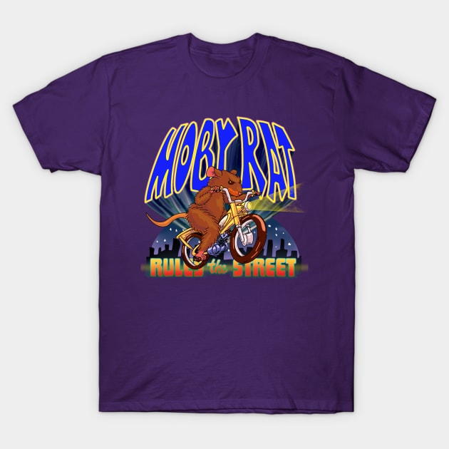 Moby Rat Rules T-Shirt by FullTuckBoogie